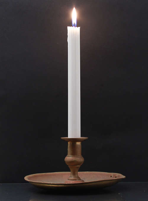 VINTAGE BRASS CANDLE HOLDER