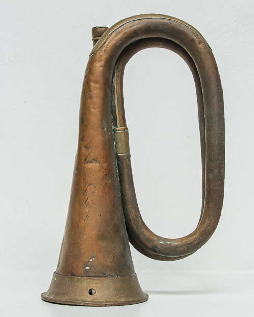 VINTAGE COPPER AND BRASS BUGLE