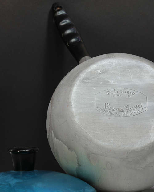 ALUMINIUM POT COLORAMA CARMELLA ROSSINI MIRROWARE