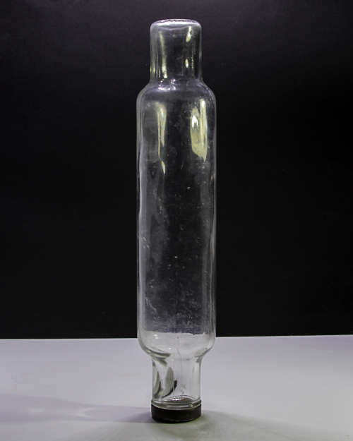 2 VINTAGE ROLL-RITE GLASS ROLLING PINS, 1 LOT