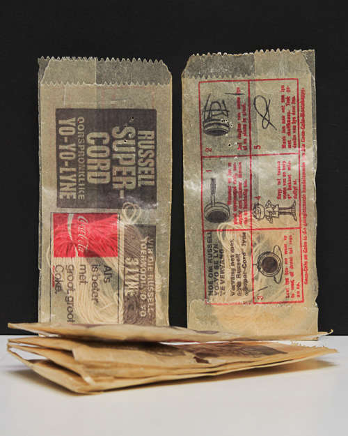 6 PKTS (3 STRINGS PER PKT) COCA COLA RUSSEL SUPER CORD ORIGINAL YO YO STRINGS