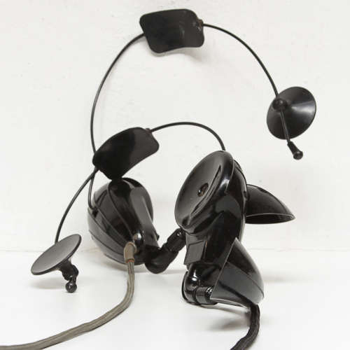 2 x TELEPHONE EXCHANGE HEADSETS, 1 LOT