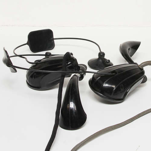 2 x TELEPHONE EXCHANGE HEADSETS, 1 LOT