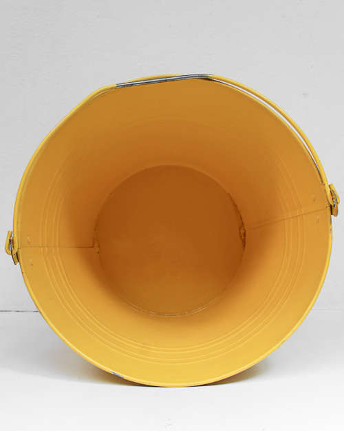 BOS ICE TEA YELLOW AND CORONA METAL BUCKETS, 1 LOT