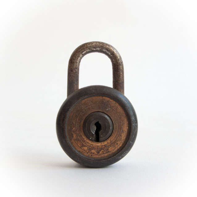 VINTAGE ABUS 444 LOCK, BEAUTIFUL!