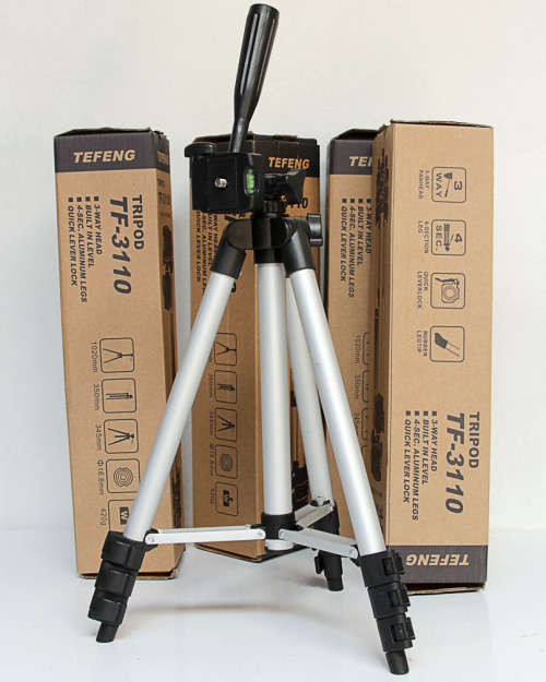 4 AMTEUR TRIPODS TEFENG TF-3110 -  1 LOT