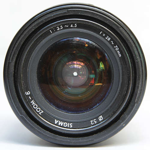 9 ASSORTED LENSES -  1 LOT