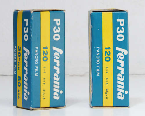 FERRANIA EURA CAMERA KIT, FLASH, BULBS, FILM, BOOKLETS, CASE