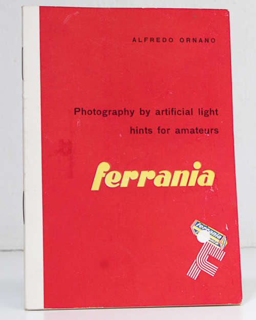 FERRANIA EURA CAMERA KIT, FLASH, BULBS, FILM, BOOKLETS, CASE