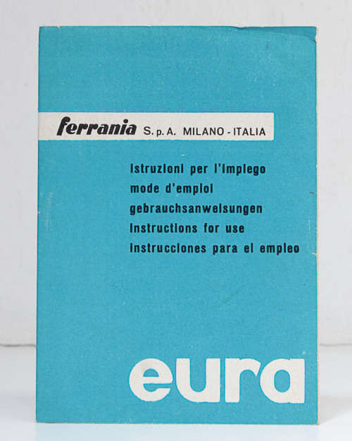 FERRANIA EURA CAMERA KIT, FLASH, BULBS, FILM, BOOKLETS, CASE