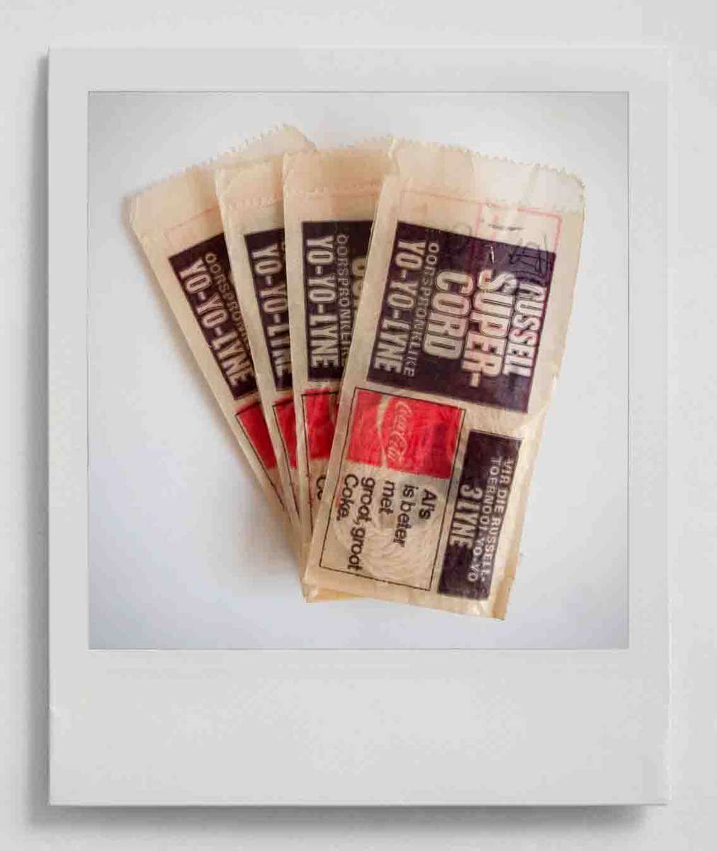 Coca Cola, Yo-Yo Strings x 4 Packets