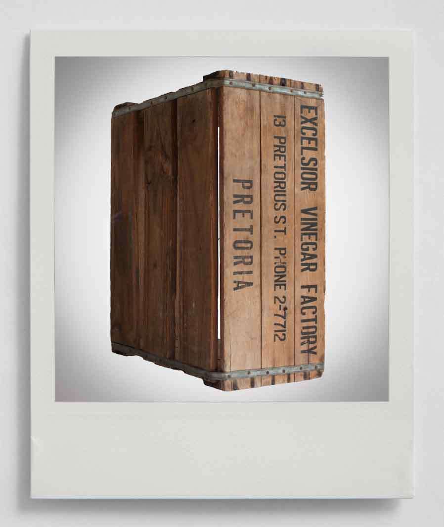 EXCELSIOR VINEGAR FACTORY CRATE