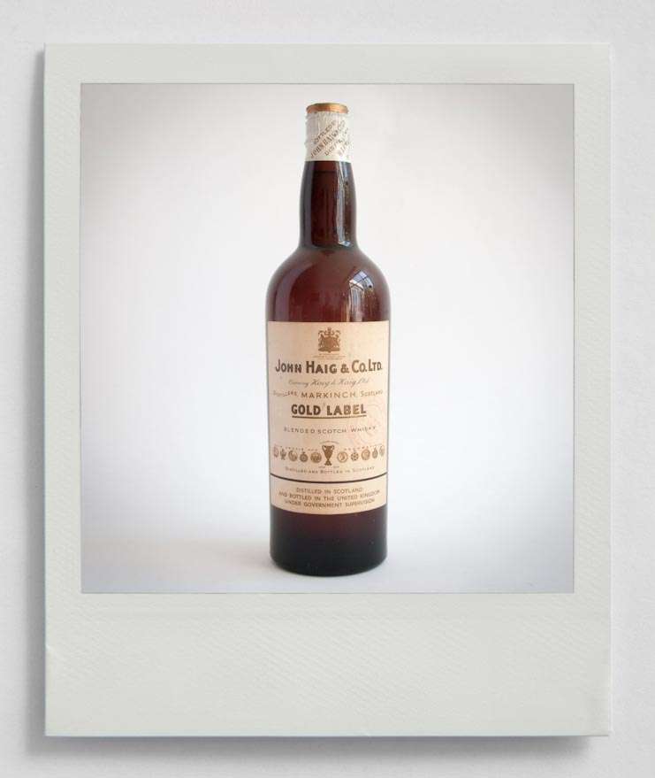 JOHN HAIG & CO.LTD GOLD LABEL BLENDED SCOTCH WHISKY
