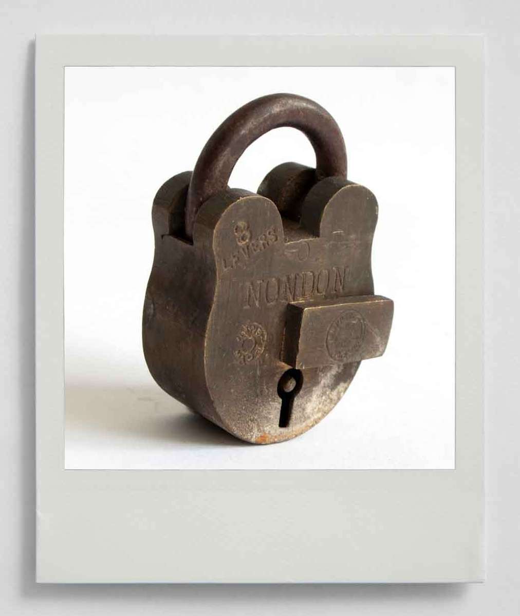 VINTAGE PADLOCKS x 3