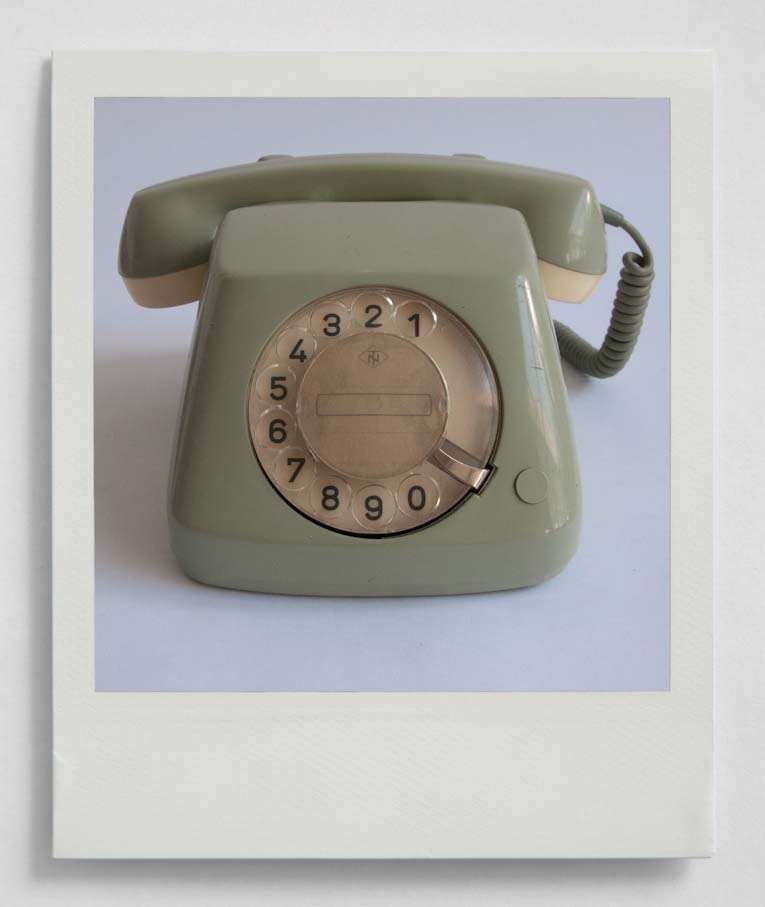 OLD RETRO VINTAGE NT TELEPHONES x 2