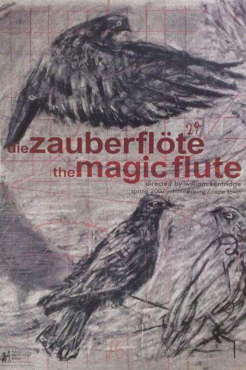 William Kentridge Magic Flute Poster