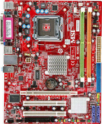 MSI LGA 775 DDR2 Motherboard (Second hand)