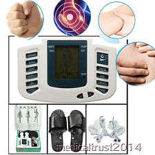 Electronic Digital Full Body Acupuncture Tens Therapy Treatment and Massager Slipper