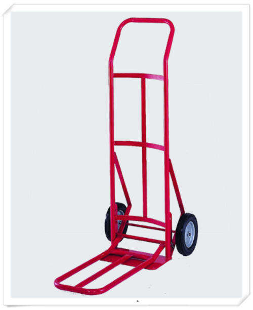 TROLLEY STEEL FOLDING NOSE  (RED) CAPACITY 180 KG