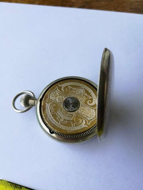 Antique Hebdomas 8 Day Pocket watch - Needs a service/ repair