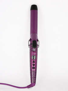 Ti Creative Styling Purple Leopard Digital Curling Tong