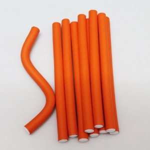 Flexible Twist-flex Hair Roller Rods, Variety of Sizes and Colors .