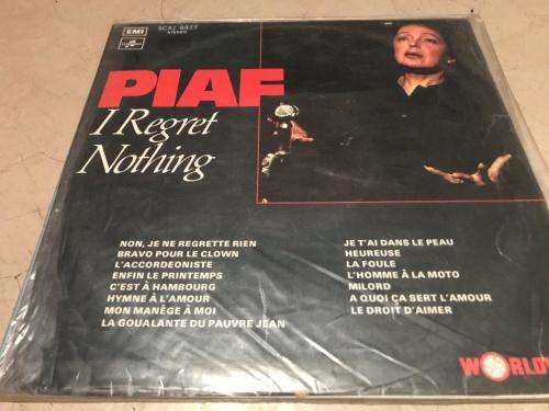 *Edith Piaf - I regret Nothing