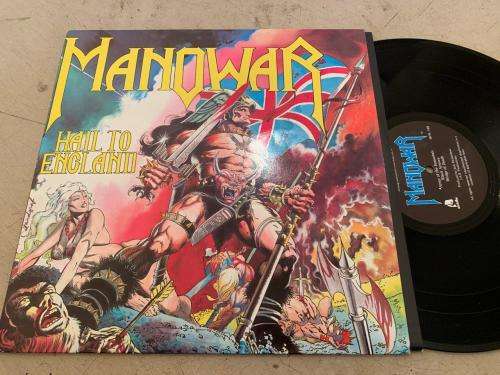 Manowar - Hail to England MFN-19  VG+/VG+