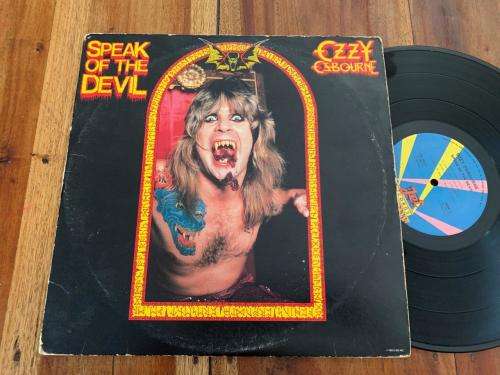 Ozzy Ozbourne - Speak of the Devil ZX2 38350 (USA) VG-/VG+/VG+