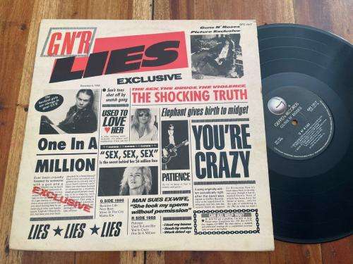 Guns N Roses - Lies GFC1017 (SA) VG+/VG+