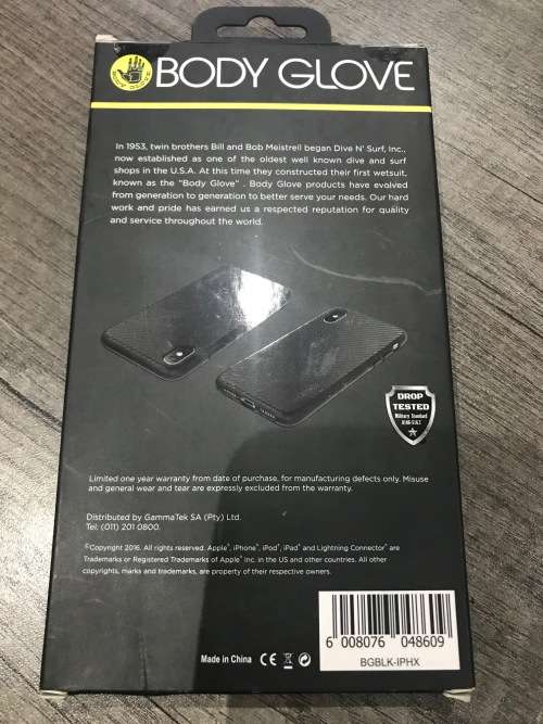 Body Glove Apple iPhone X -  military graded Case Cover Pouch - The BEst !!!