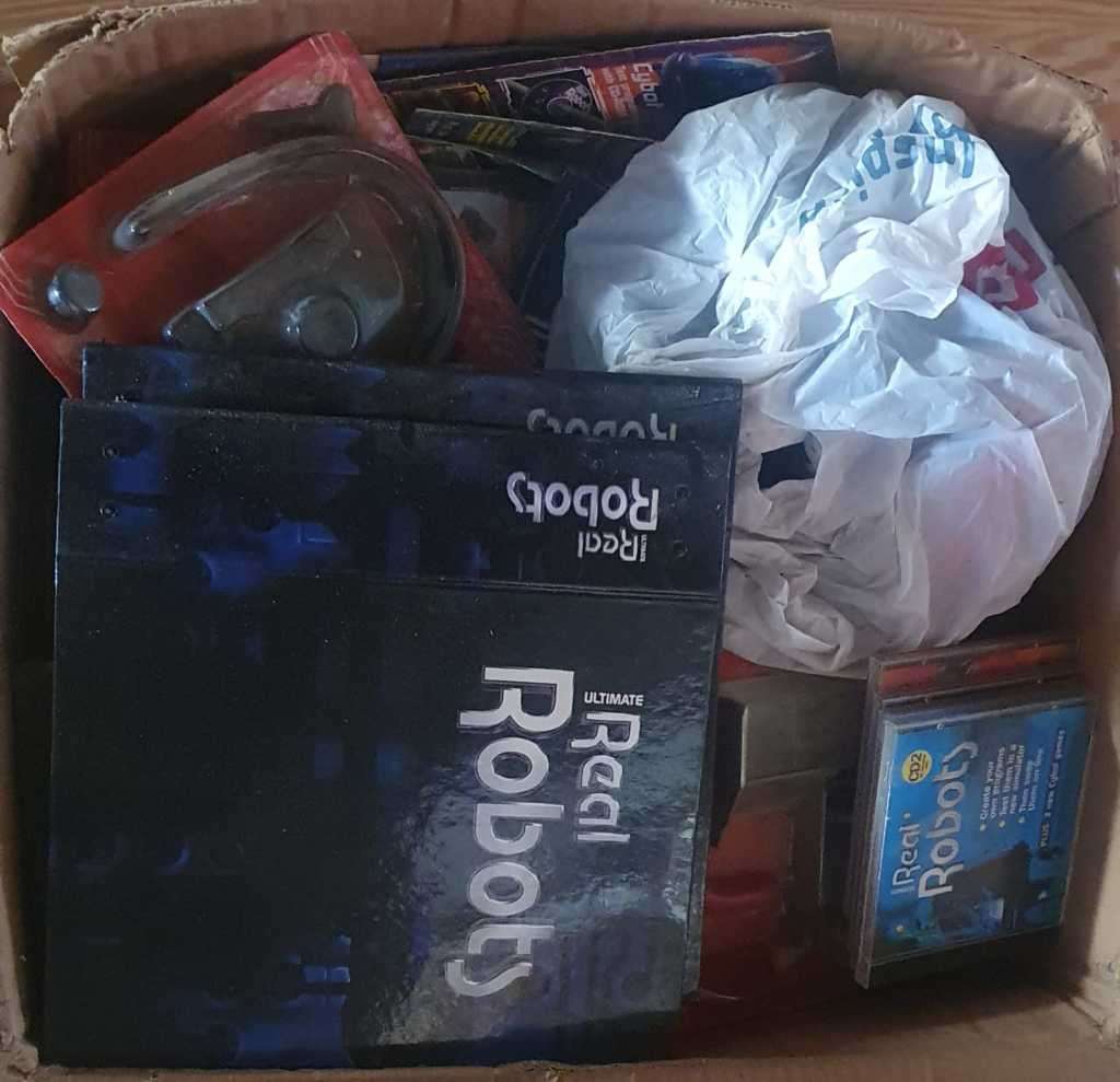 Real Robot Parts and magazines