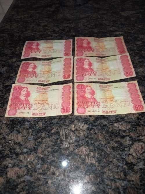 Collection of old SA notes