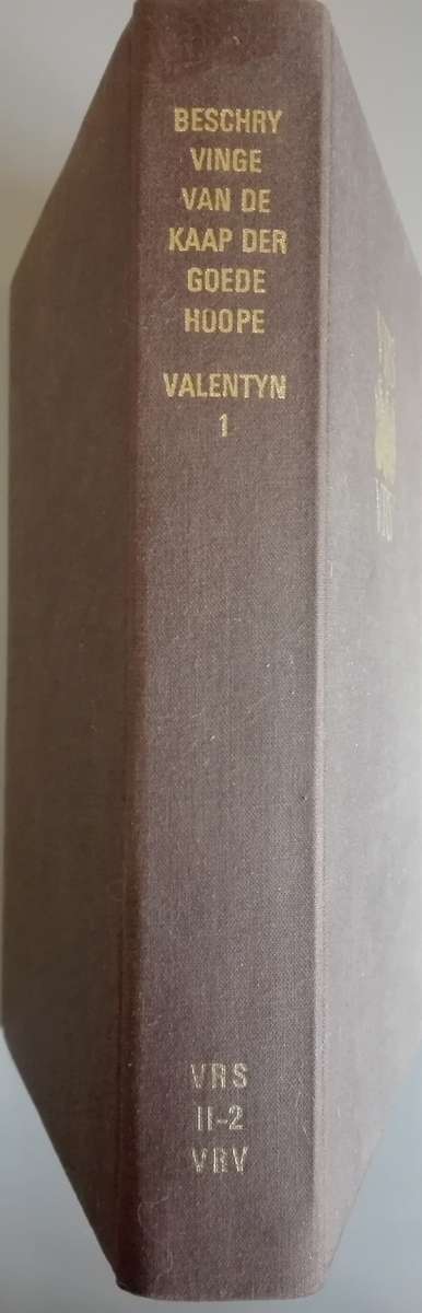 Beschryvinge Van De Kaap Der Goede Hoope Valentyn 1 - VRS