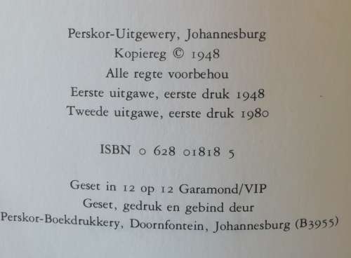 Keurverhale - Eugene N. Marais