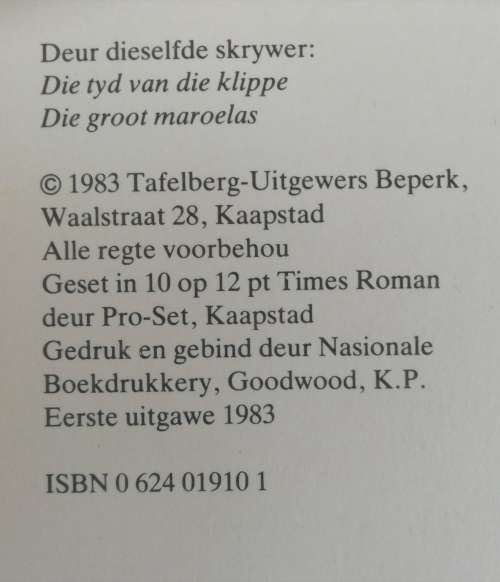 Onheil in die Kuiseb - Doc Immelman