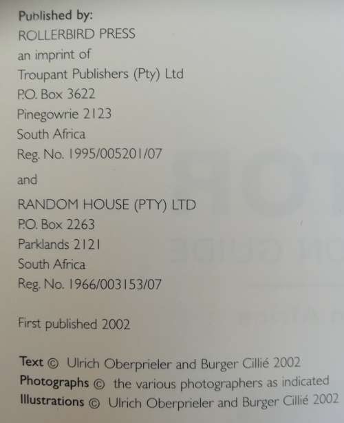 RAPTOR - Ulrich Oberprieler & Burger Cillie