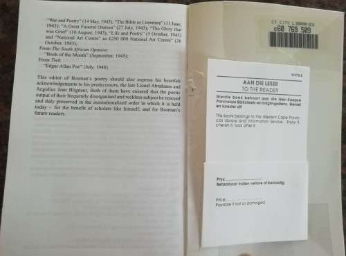 Wild Seed - Herman Charles Bosman