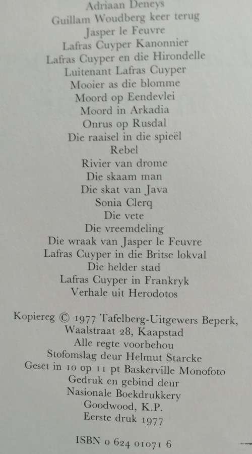 Lafras Cuyper in Venesie - Karl Kielblock