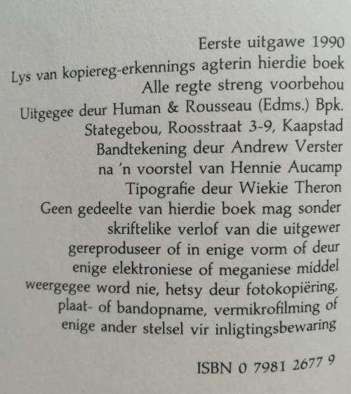 Wisselstroom `n bloemlesing - Hennie Aucamp