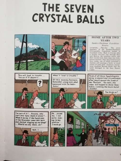 The Making of Tintin IN THE WORLD OF THE INCA : HERGE (Very Rare)
