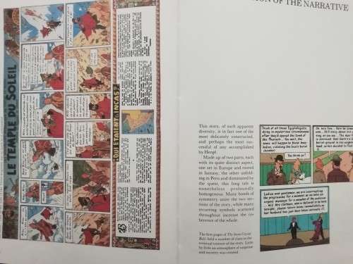 The Making of Tintin IN THE WORLD OF THE INCA : HERGE (Very Rare)