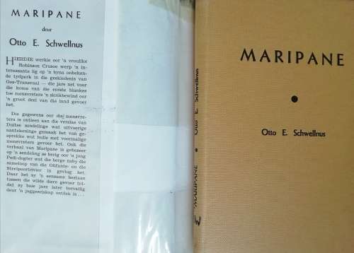 MARIPANE `n Historiese verhaal  / Otto E. Schwellnus (1957)