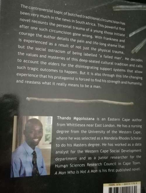 A Man Who is Not a Man by Thando Mgqolozana