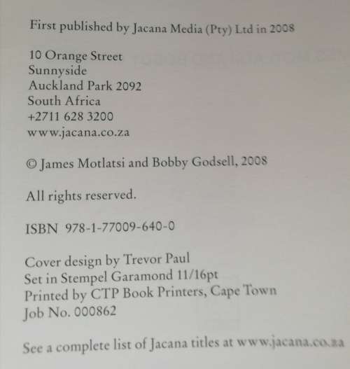 Do It!: Every South African`s Guide to Making a Difference / James Motlatsi and Bobby Godsell