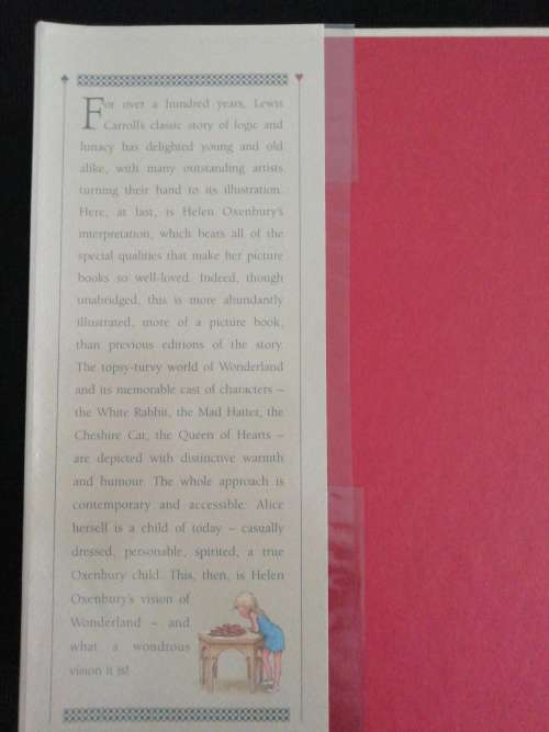 Alice`s Adventures in Wonderland - Lewis Carroll (Ilustrated by Helen Oxenbury)