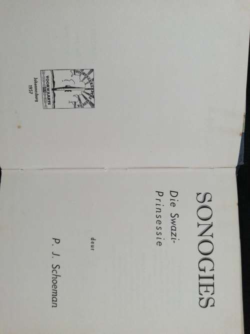 SONOGIES / P J SCHOEMAN (1957)