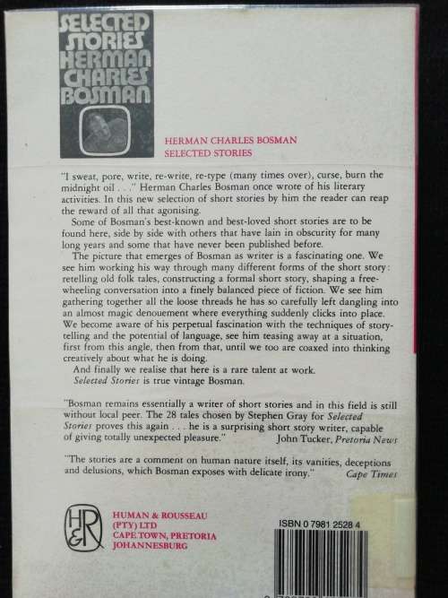 BOSMAN AT HIS BEST / Herman Charles Bosman