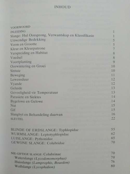 Slange van Suidelike Afrika / VFM FitzSimons