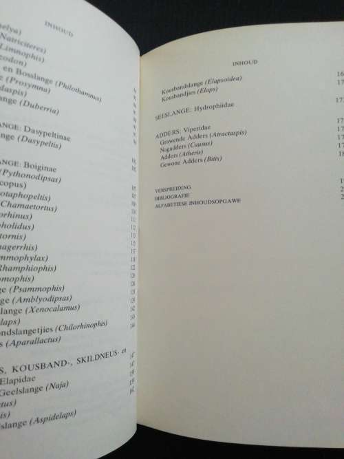 Slange van Suidelike Afrika / VFM FitzSimons